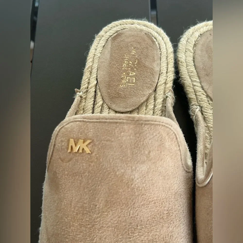 Michael Kors Hasting Tan Espadrilles Size 6.5